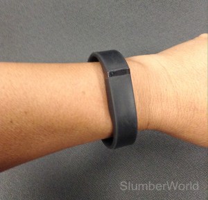 Fitbit Flex syncs via bluetooth to your mobile device.