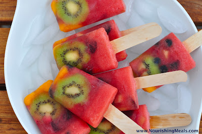 watermelon popsicles