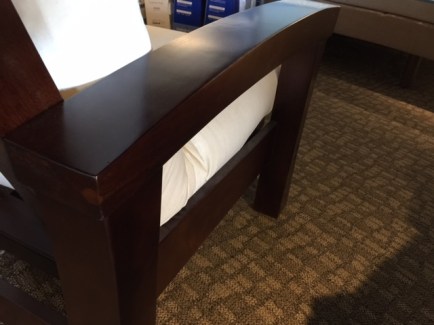 Close up of the Cypress arms! See how it curves upwards? Very ergonomical!